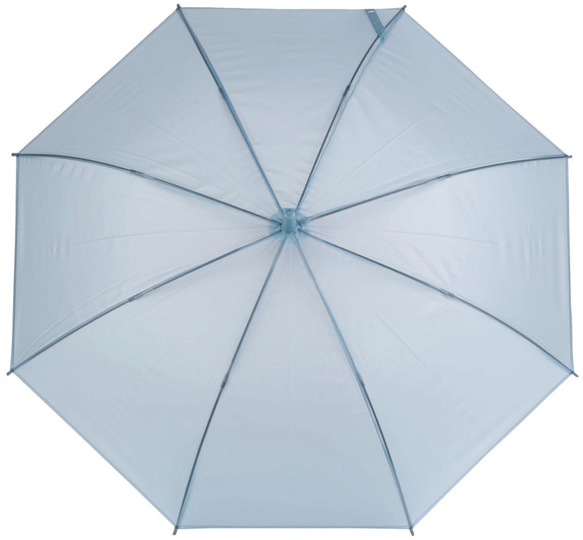 Merkloos Automatische damesparaplu, diameter 100 cm, blauw