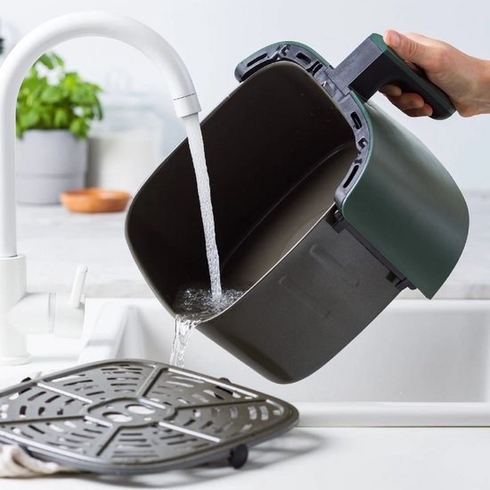 GreenPan Bistro XL Airfryer 7,2L - PFAS vrij Pine Green — afbeelding 5