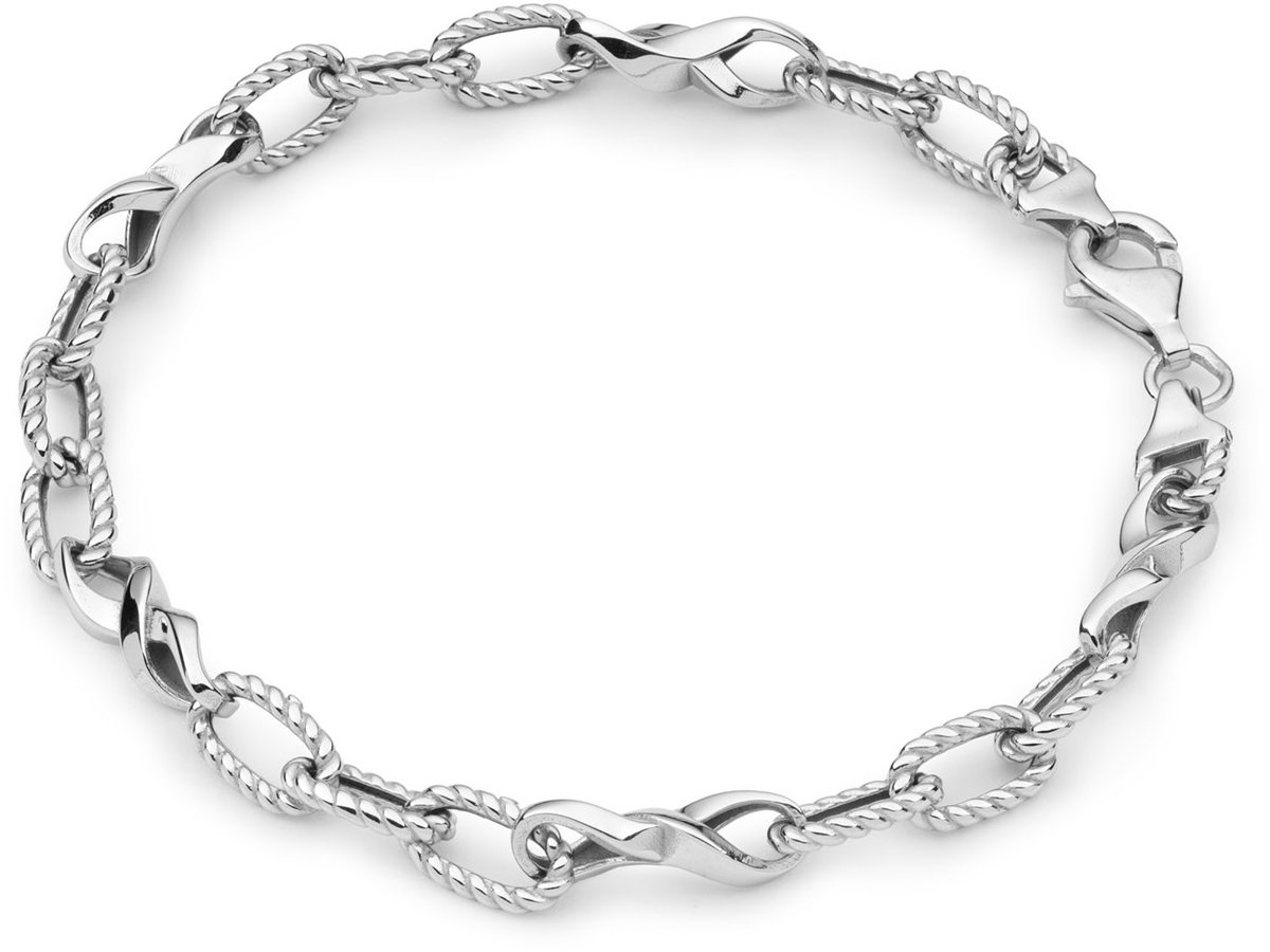 Glow 104.0997.19 Unisex Armband - Schakelarmband