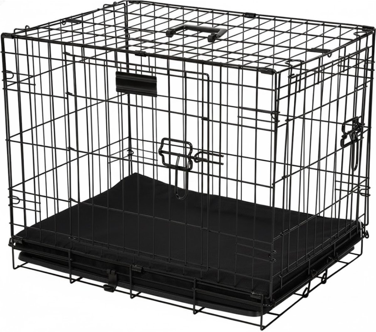White-Label® Hondenbench - Hondenren - Hondenhuisjes voor Binnen