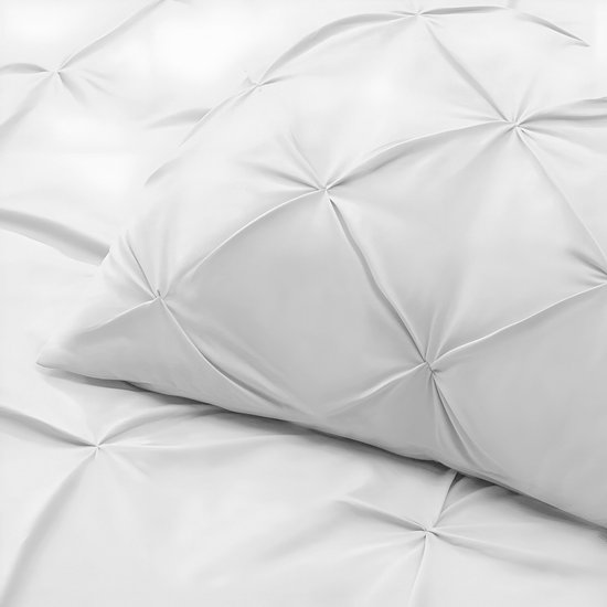 Beau Maison Dekbedovertrek Augustine Wit 140x200/220 cm + 1 kussensloop van Beau Maison — afbeelding 4