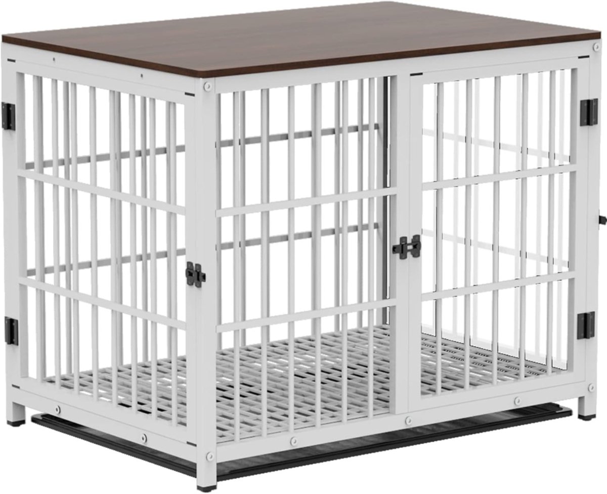 White-Label® Hondenbench - Hondenren - Hondenhuisjes voor Binnen