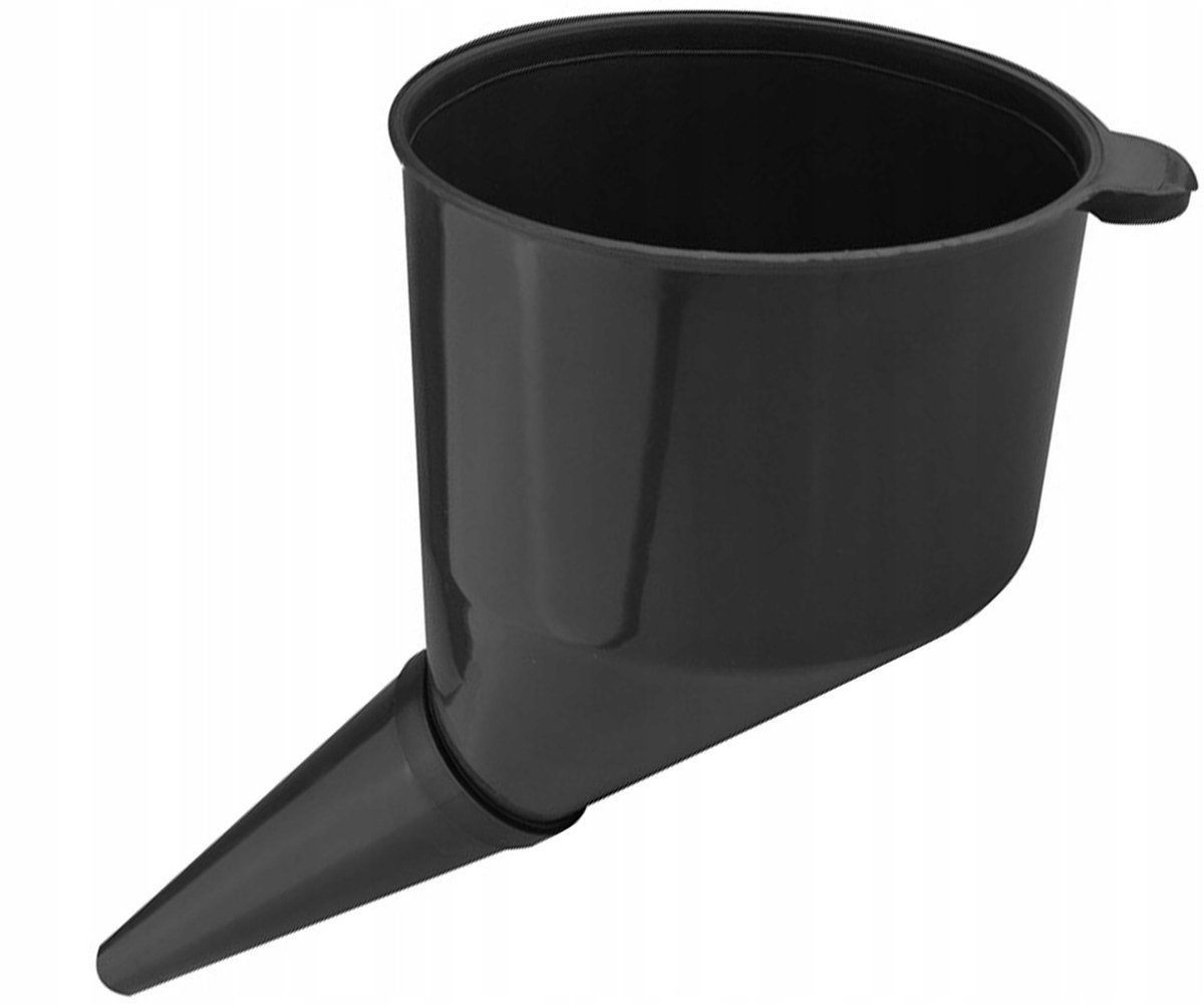 Schuine Brandstof Trechter met Zeef - ABS Kunststof, 13 cm