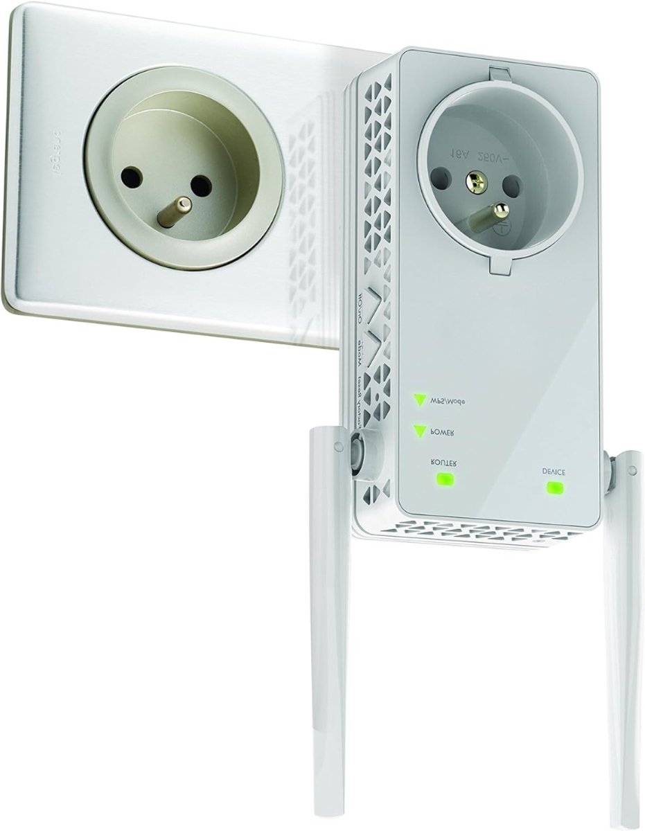 Lexium Wifi Versterker Stopcontact met Verbeterde Bereik