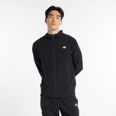 New Balance Sport Woven Jacket Heren Sportjas - BLACK