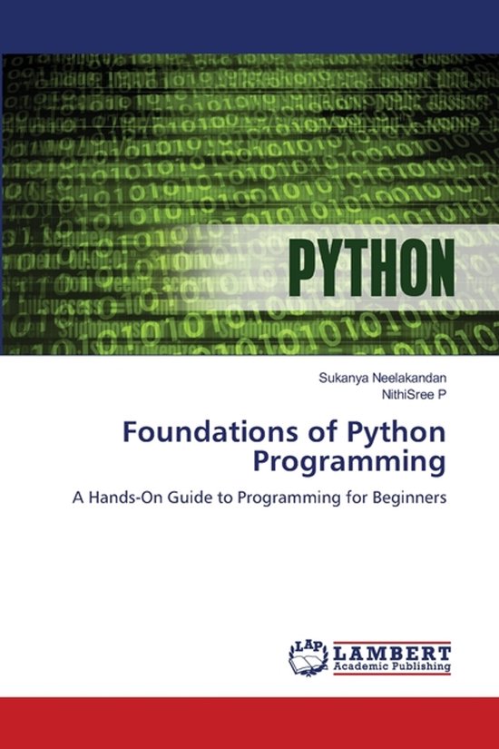 Foundations of Python Programming, Sukanya Neelakandan | 9786209051807 ...