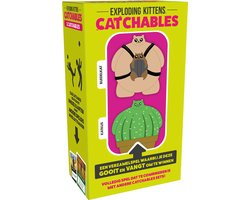 Catchables - Exploding Kittens - Uitbreiding Katkus & Buidelkat - Familiespel - Partygame