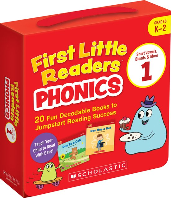 First Little Readers: Phonics Set 1 / Short Vowels, Blends & ... - cover