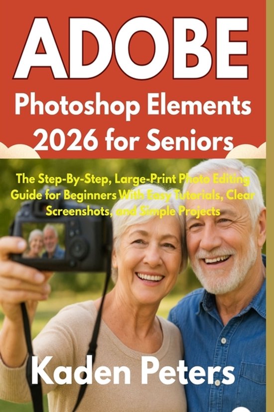 Adobe Photoshop Elements 2026 for Seniors - cover