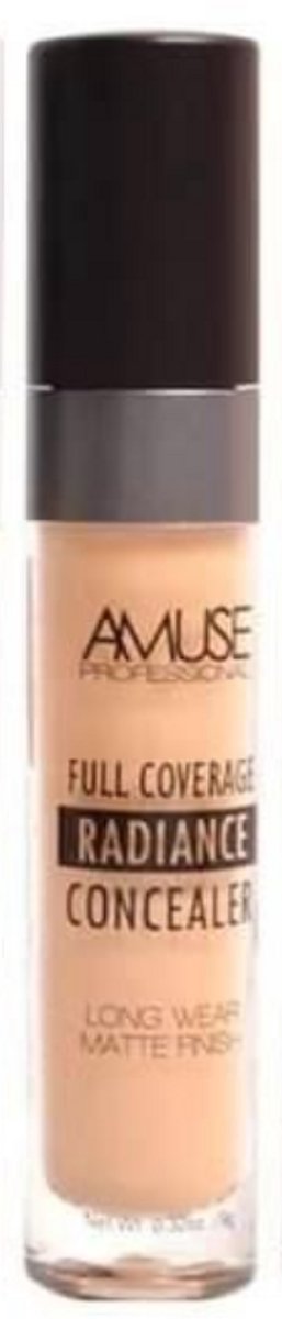 Amuse - Full Coverage - 04 Sand - Radiance - Concealer - Matte Finish - 9 g