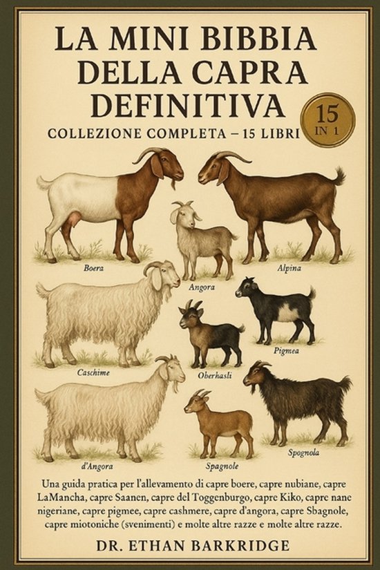 La Mini Bibbia Della Capra Definitiva - cover
