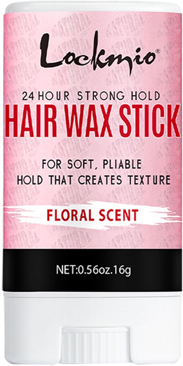 LOCKMIO Haar Wax Stick | Sterke Hold & Matte Finish | Anti Pluis Haarwax Stick | Flyaway Controle | Haarstyling Stick voor Vrouwen & Mannen | Babyhaartjes Temmer | Slick Back Bun | Natuurlijke Haar Pomade | Haar Wax Stick | Haar Gel Stick