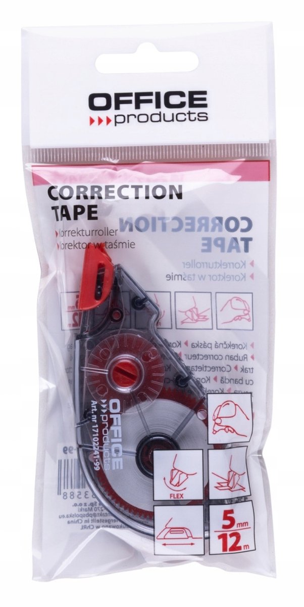 Office Products muistapecorrector 5mm x 12m