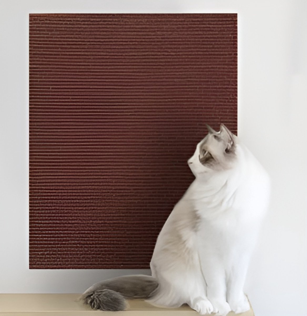 katten krabmat - Bescherming van meubels - Voor banken en stoelen - Krabbescherming 40x100cm Bruin