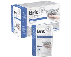 Brit Veterinary diet Cat Pouch – Recovery (Box 12 x 85g)