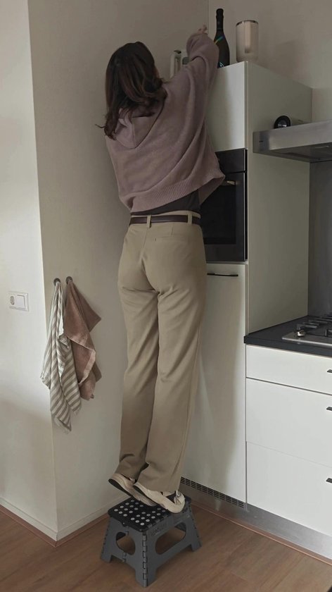 Escalier de cuisine / Escalier de ménage Aluminium - 2 marches