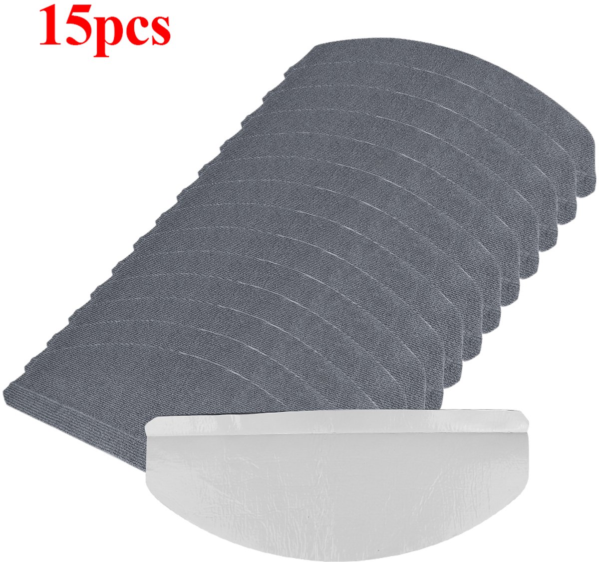 PIPIPOXER-15xTrapmatten- 65x21x4cm,Grijs