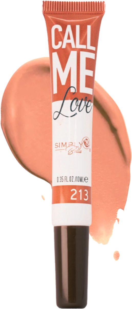 Simply Bella - Call ME Love - 213 Caramel Nude - VEGAN - Langhoudende Matte Lippenstift - 10 ml