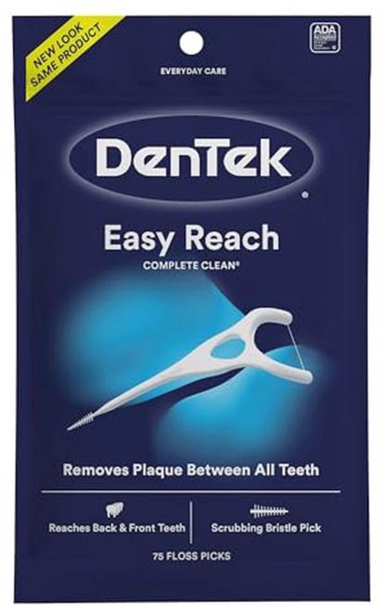 Floss Picks voor Eenvoudige en Grondige Tandreiniging - 75 Stuks