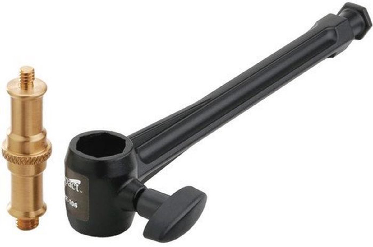 Verlengarm 6 inch met spon voor lampen en accessoires