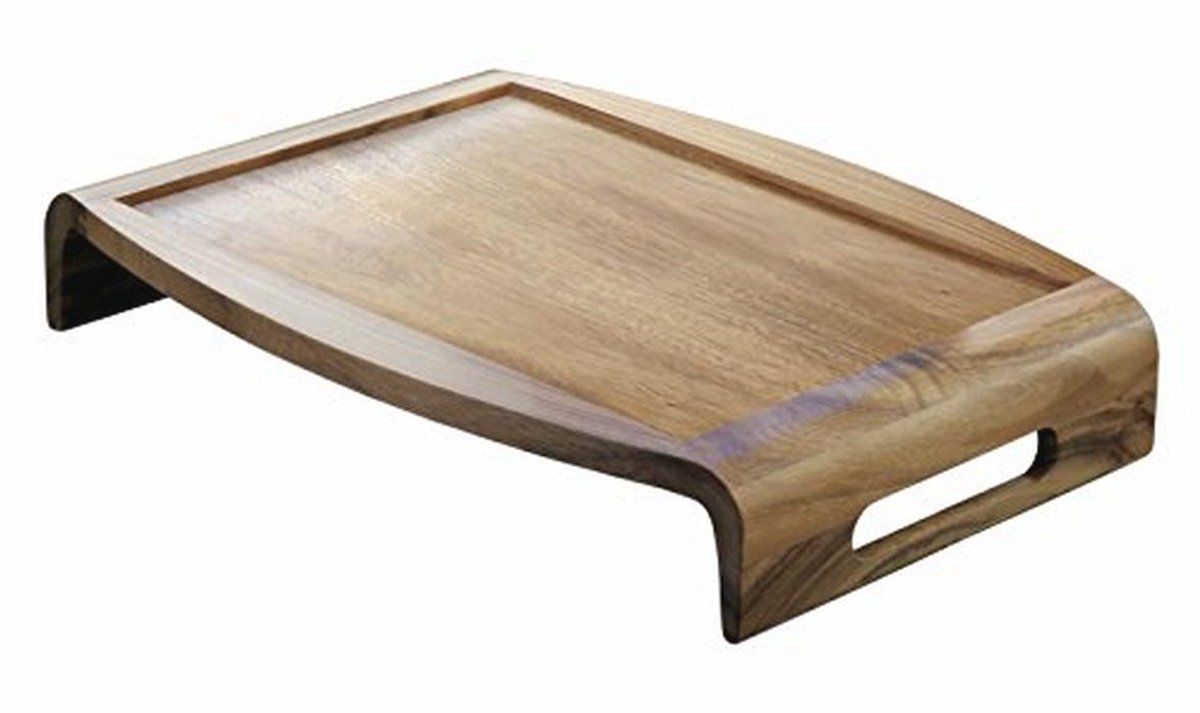 Omkeerbare dienblad van acaciahout - 52,7 x 39,4 cm - Multifunctioneel en duurzaam