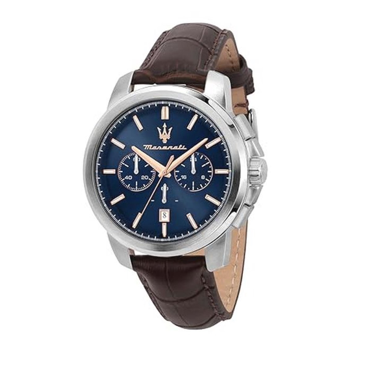 Heren Chronograaf Horloge - Succesvolle Limited Edition - 44 mm - Bruin