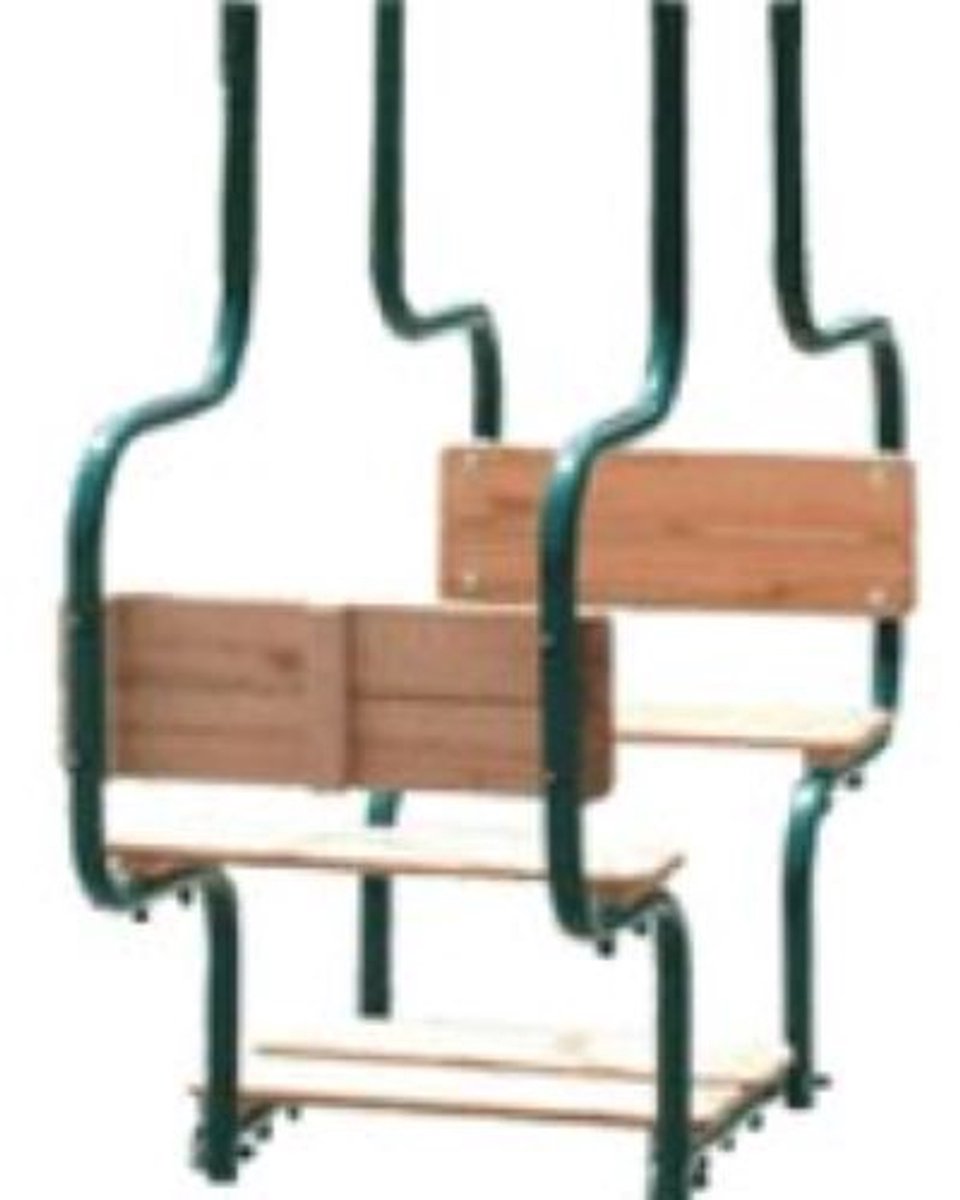 Duo Schommel Metaal Cocoon - Groen