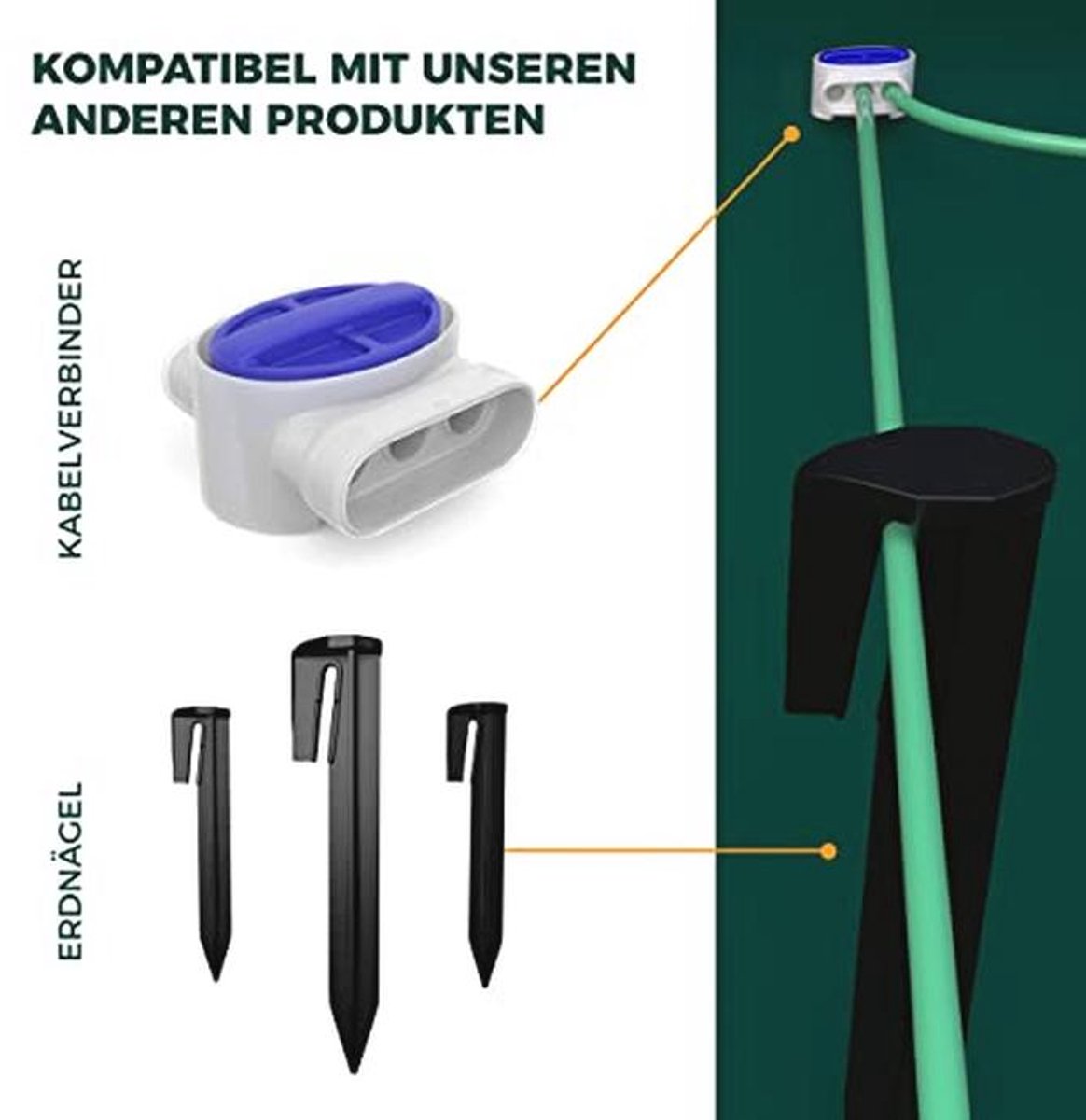 kanoo Universele begrenzingskabel voor robotmaaier, - afbeelding 2