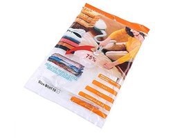 5 Compressed Vacuum Bags for Space-Saving Storage of Clothing and Bedding