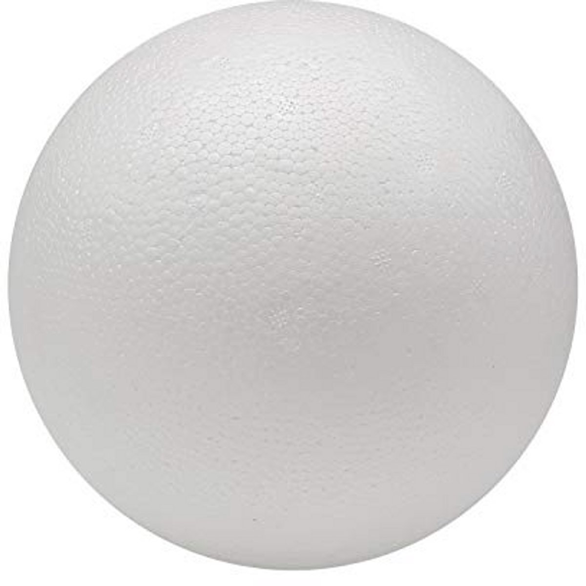 Grote witte schuimballen (20,3 cm) voor ambachten en schoolprojecten