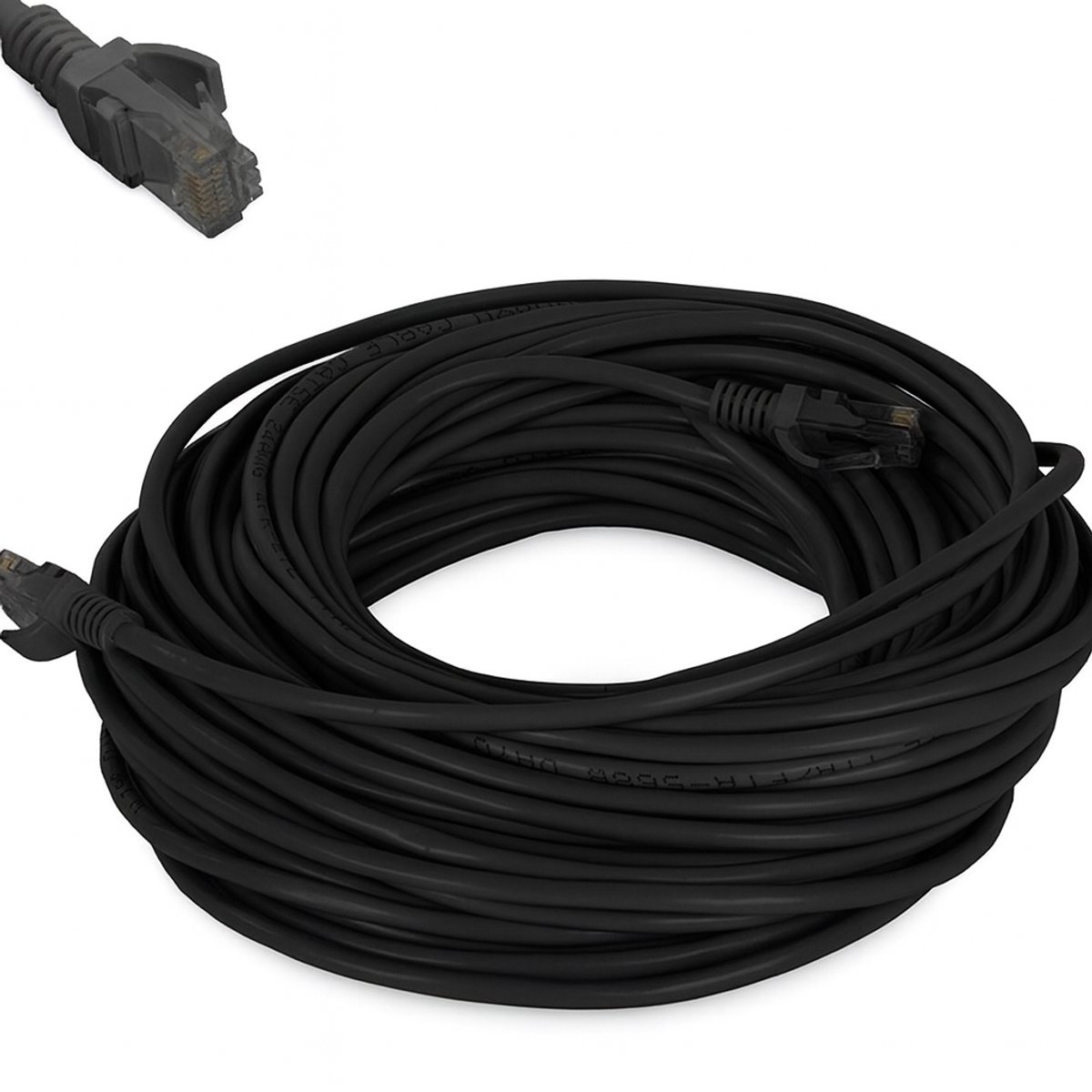 30 meter Lan Cable - Netwerkkabel / Internet kabel / UTP Kabel / CAT6 / Zwart