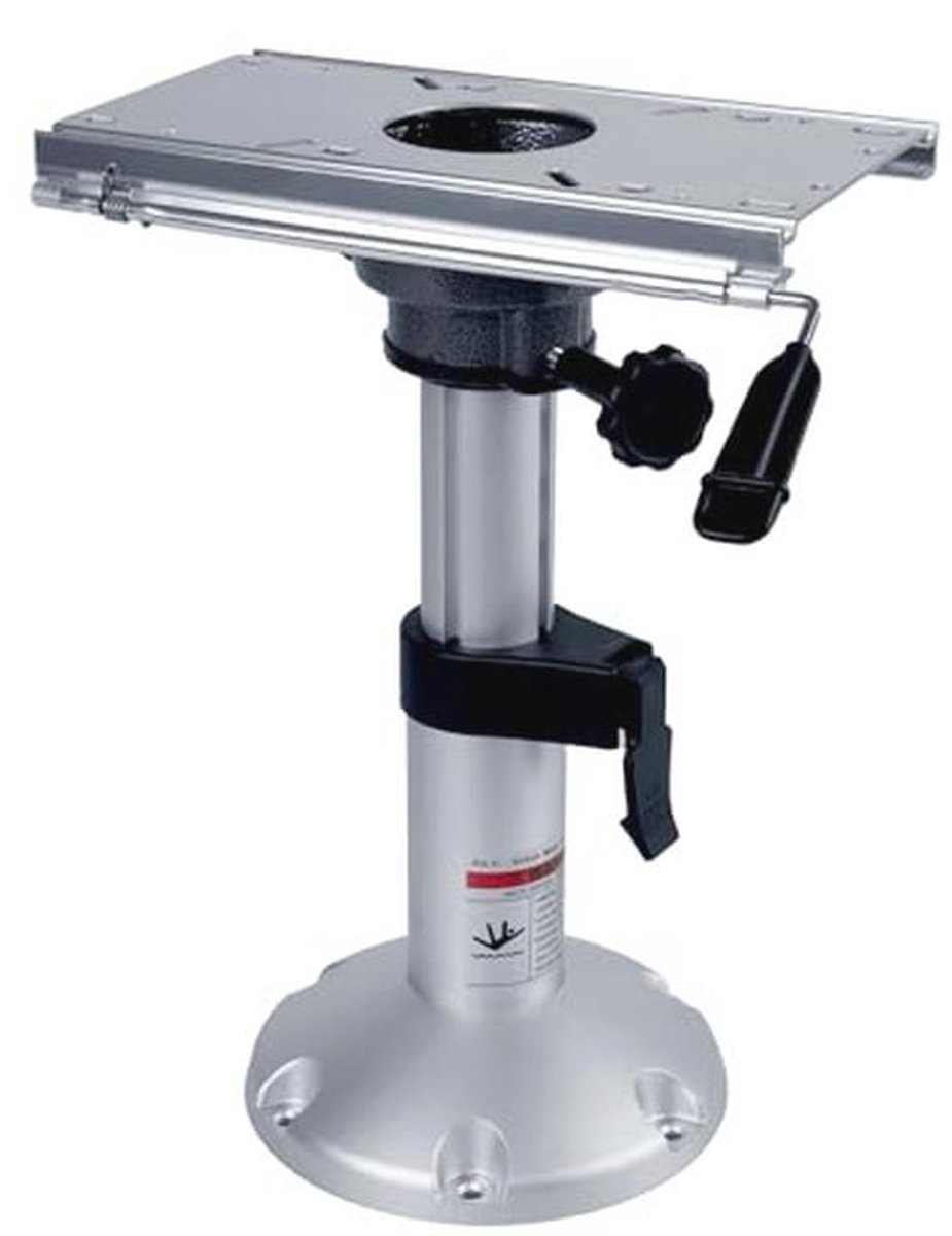 Verstelbare Hoogte Vergrendeling Boot Stoel Sokkel 13 tot 18 inch met Swivel