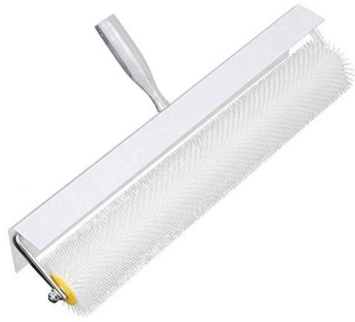 Zelfnivellerende vloerrol 500 mm met spatscherm - Efficiënte beluchtingsrol voor gietvloeren