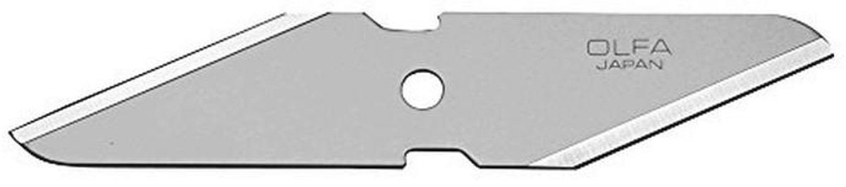 Dubbelzijdige Snijbladen 98x18x1 mm - Pack van 2