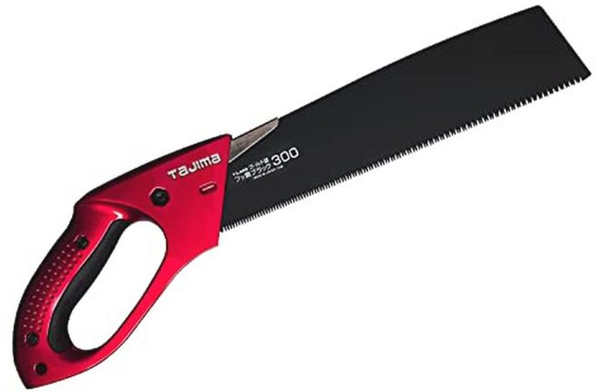 Japanse zaag 300 mm - Houtzaag met 2-componenten handvat en Aluminium behuizing