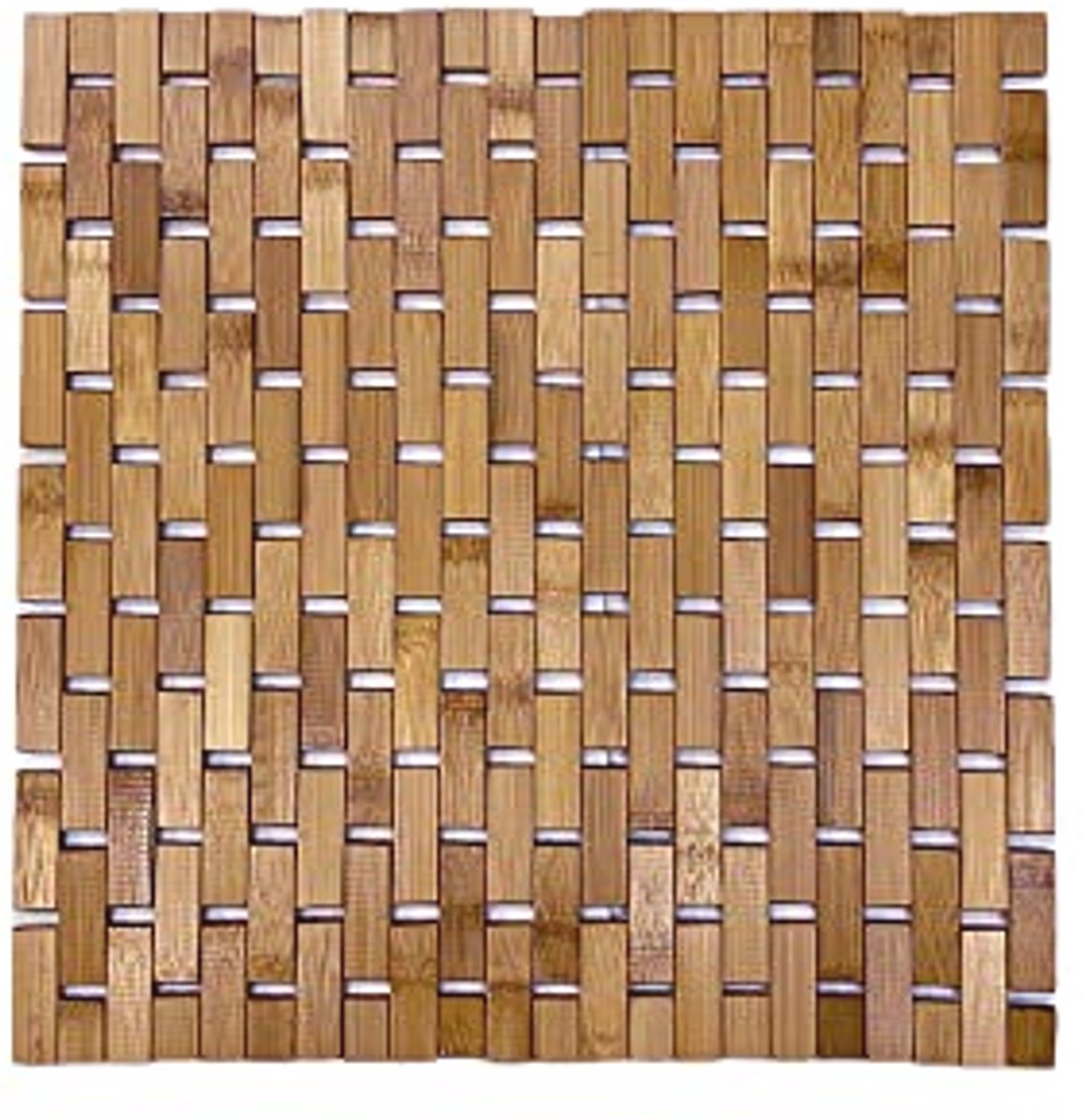 Bamboe Douchedeur Tapijt – Opvouwbaar Antislip Badmat 45x45 cm