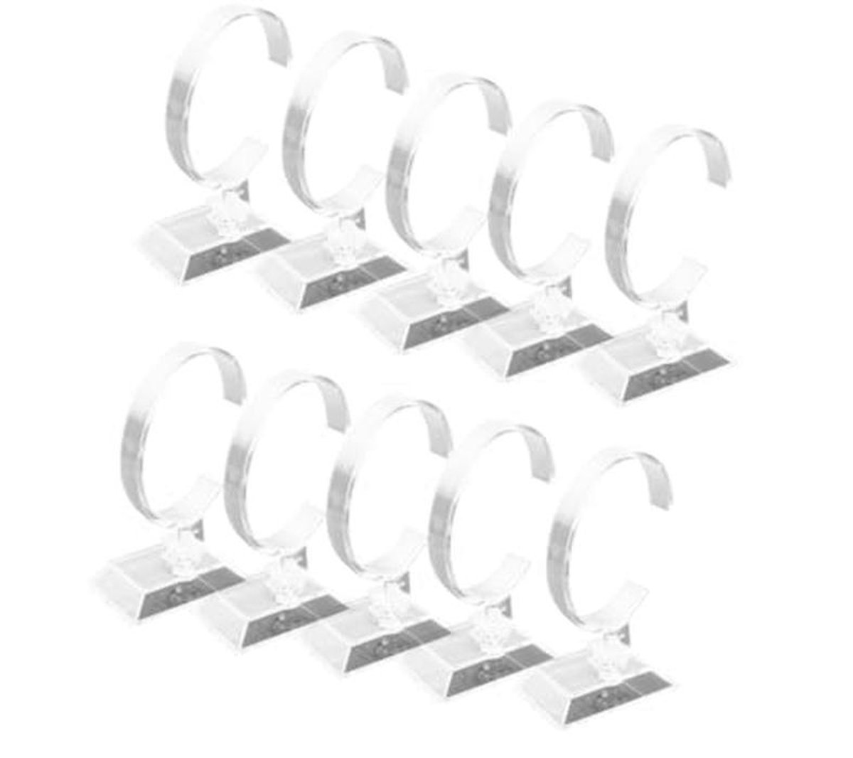 Horloge Display Stand Houder - 10 Pack