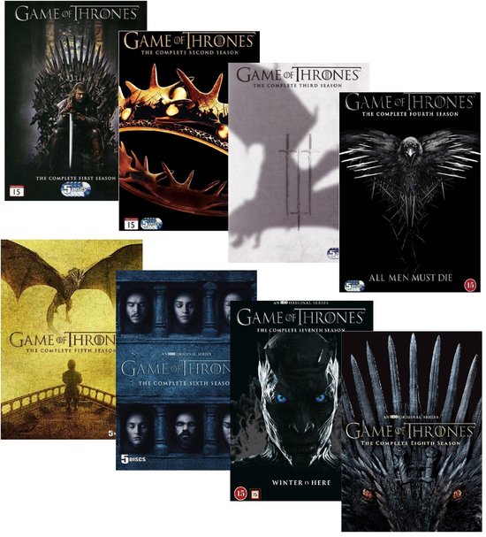 Game of Thrones Complete Series - Seizoen 1 t/m 8 - Import met NL
