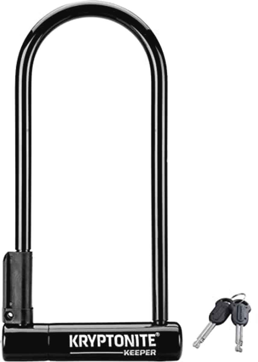 Hoogbeveiligd U-slot voor Fietsen en Scooters - 12 mm Stalen Beugel met Montagebeugel en Sleutels