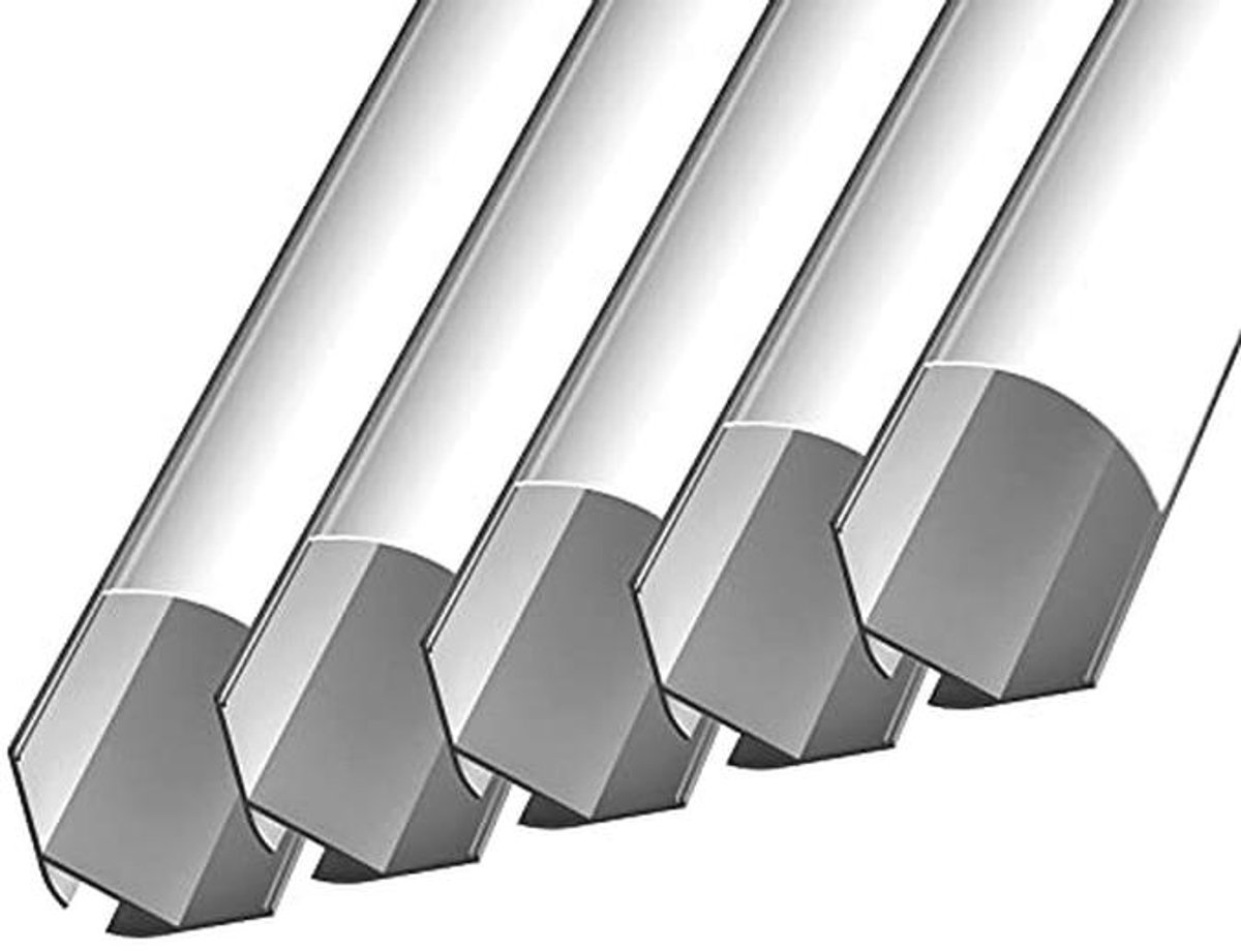 Aluminium LED-profiel 2 meter binnenhoek voor stijlvolle verlichting