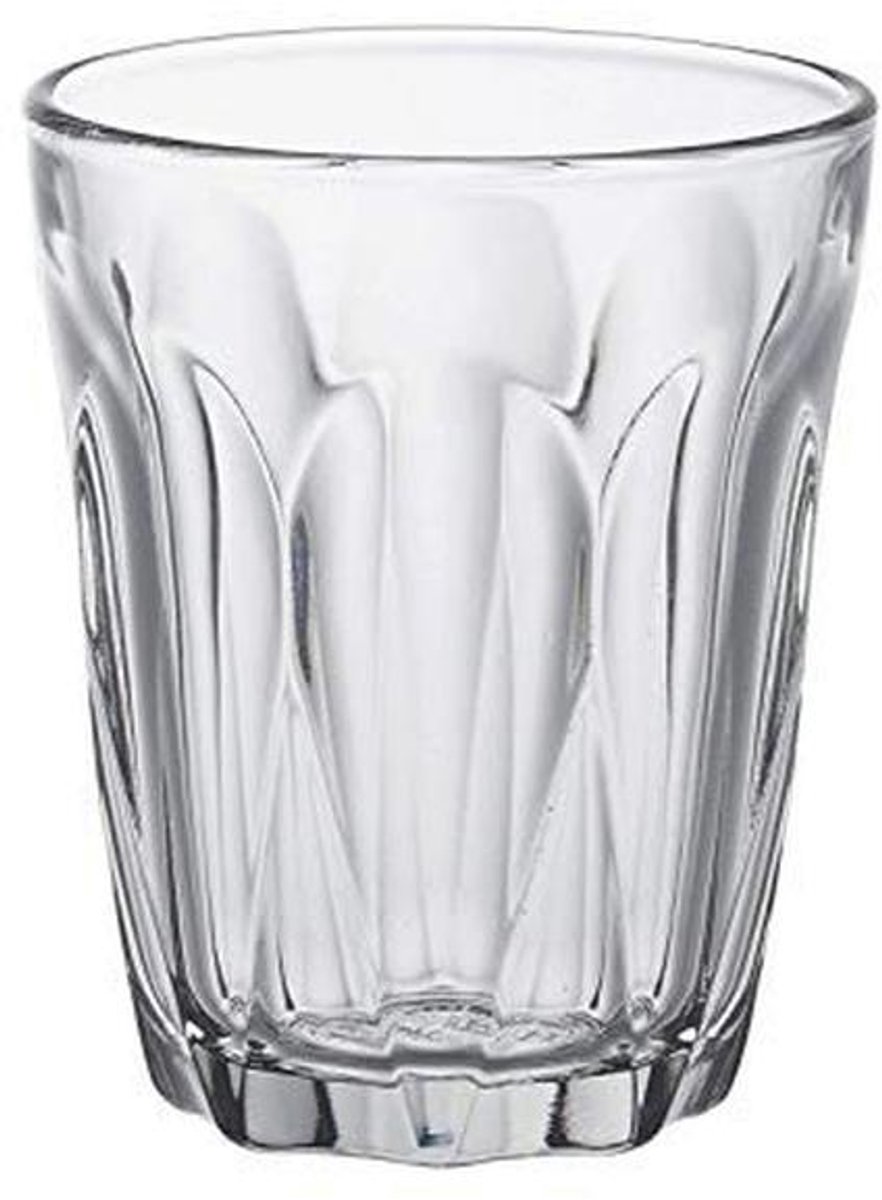 Set van 6 Provençaalse Glazen - 8 cl - Hittebestendig en Schokbestendig