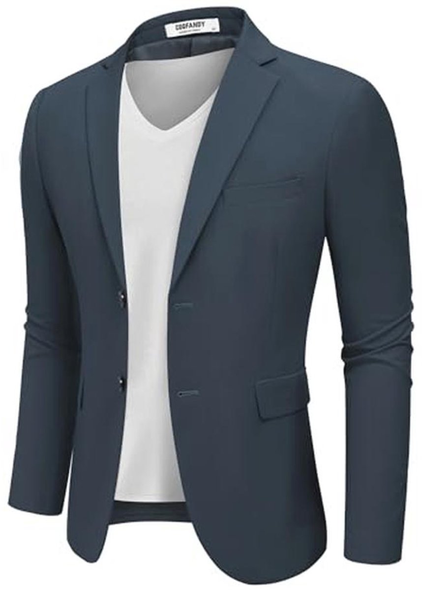 Sportieve herencolbert met 2 knopen - Modieuze blazer voor elke gelegenheid