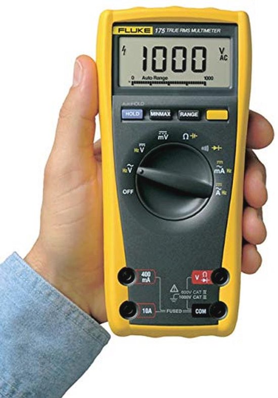 Multimeter True Digitale Multimeter True RMS met Verlichting en Hoogste Nauwkeurigheid ...