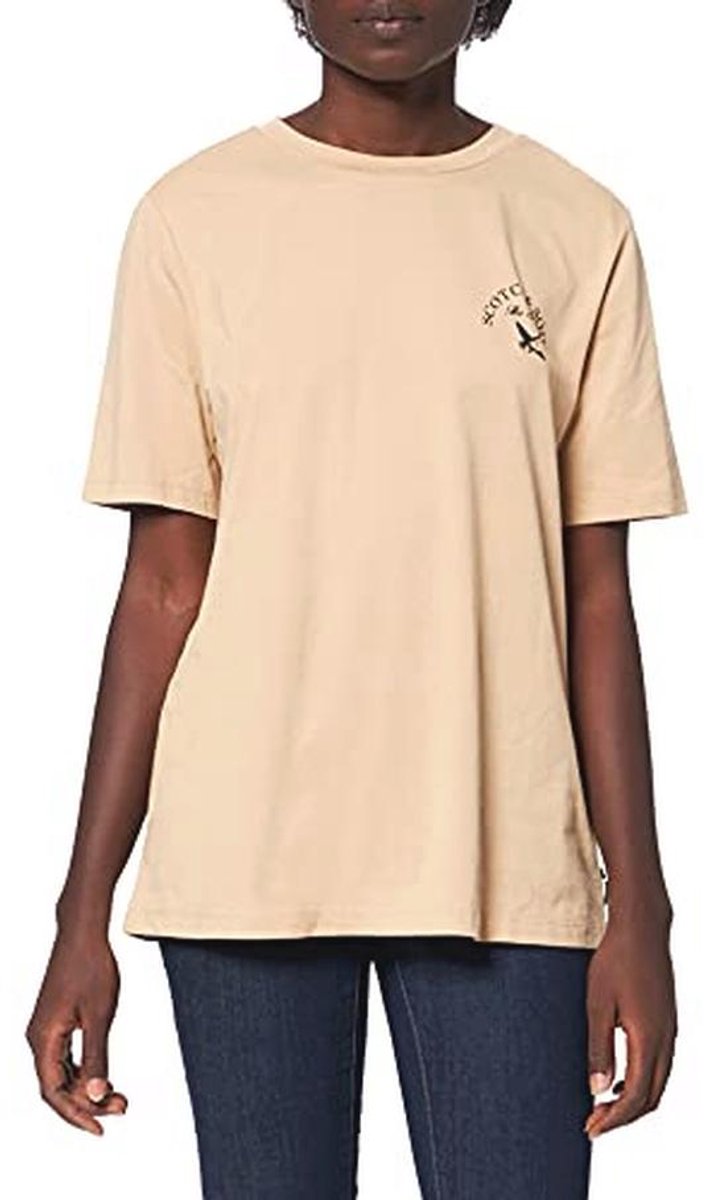 Grafisch T-shirt Dames - Zacht Biologisch Katoen in Relaxte Pasvorm