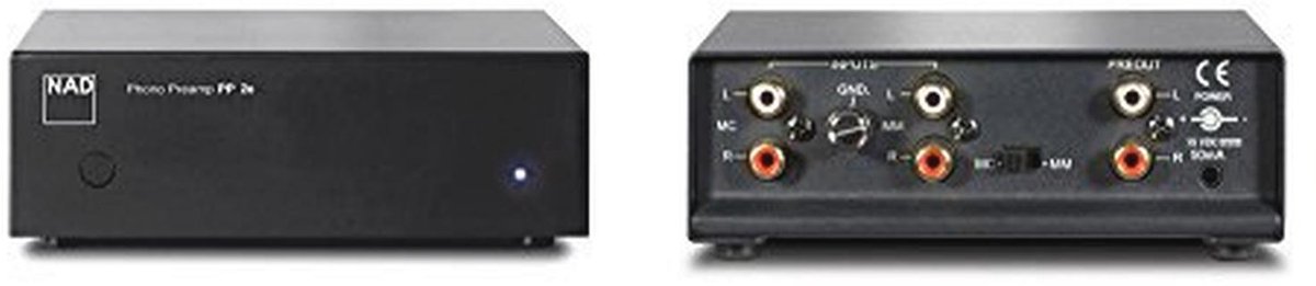 High End Phono Voorversterker voor MM en MC systemen
