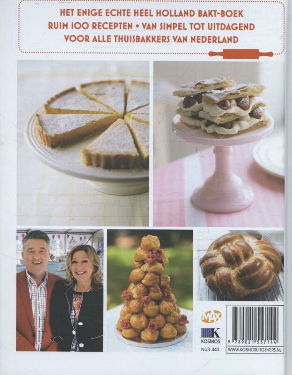 Heel Holland bakt - back cover