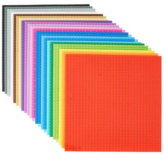 10-delige klassieke basisplaat met blok, 100% compatibel met alle grote 10-delige klassieke basisplaat met blok, 100% compatibel met alle grote