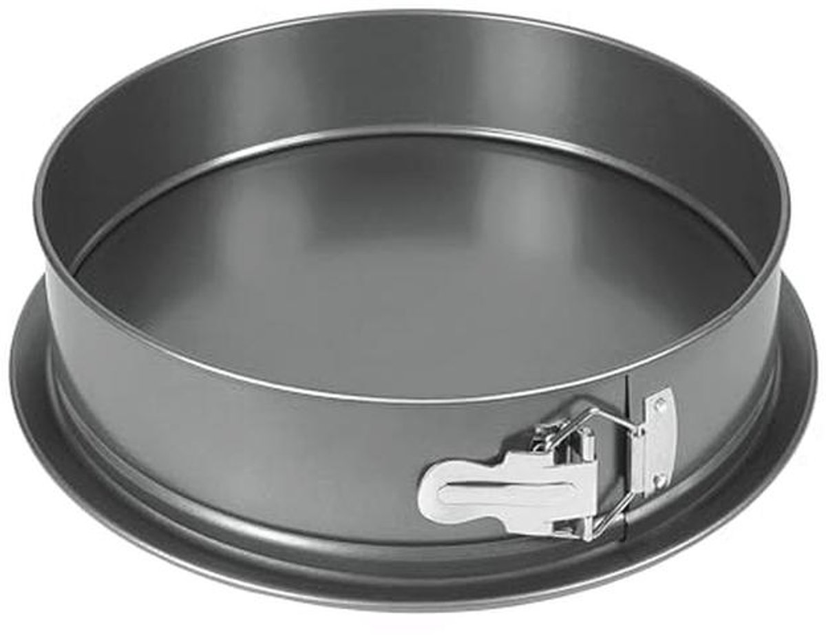 Antiaanbaklaag Springvorm 28 cm met Lekbescherming en Hoge Rand
