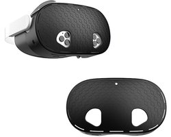 Siliconen gezichtsmasker, lichtscherm, neuspad, lensbeschermer, stofdicht oogmasker, VR-accessoire Geschikt voor Meta Quest 3S