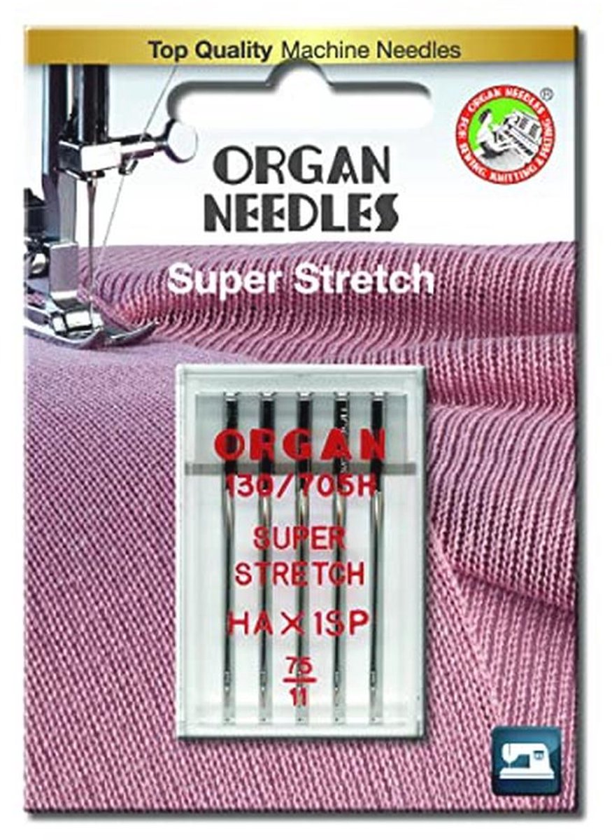 Overlocker Naalden HAx1SP Super Stretch voor Naaimachines